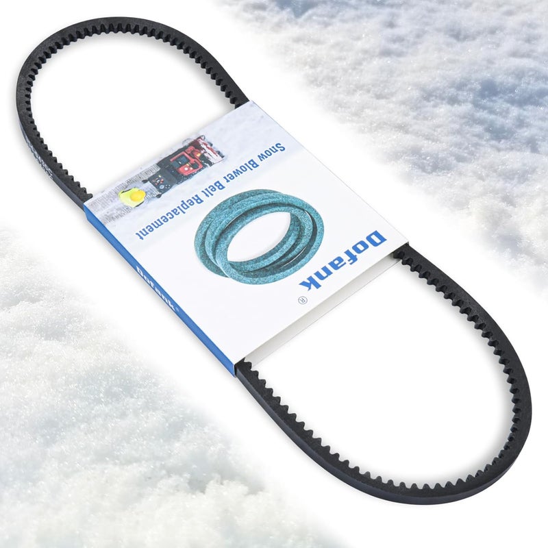 Dofank 954-0430C Auger Belt Kevlar for MTD, Craftsman, Ryobi, Yard Man Snowblower, Replaces 754-0430, 754-0430A, 754-0430B, 754-0430C, 754-0431, 954-0430, 954-0430A, 954-0430B, 954-0431 - 3/8" x 35" - Image 5